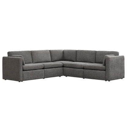 Delaney 5-Piece Corner Modular Sofa Chaise (106'')