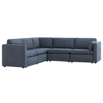 Delaney 5-Piece Corner Modular Sofa Chaise (106'')