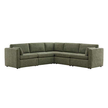 Delaney 5-Piece Corner Modular Sofa Chaise (106'')