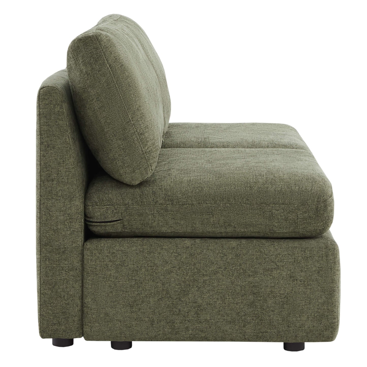 Delaney Modular Armless Chair / 2-Piece Armless Sofa