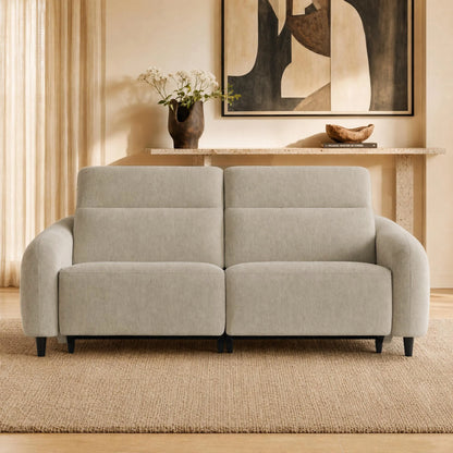 Diya Soft & Breathable 2-Seater Reclining Sofa with Power Headrest