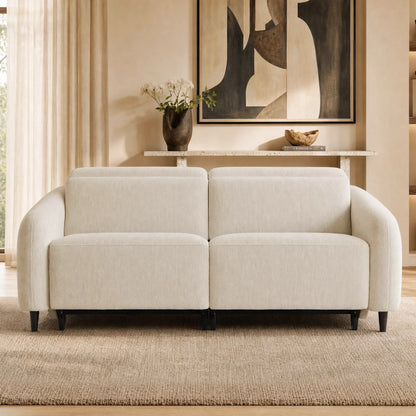 Diya Soft & Breathable 2-Seater Reclining Sofa with Power Headrest