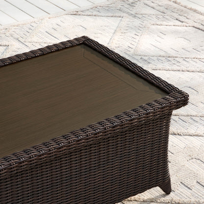 Elara Rattan Outdoor Coffee Table