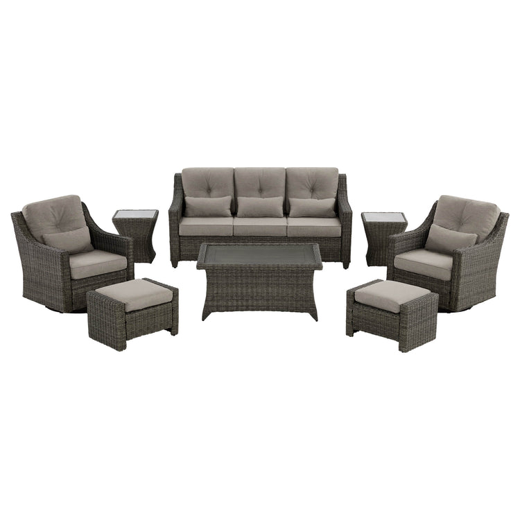 Elara Outdoor Rattan Sofa Set - 5 Seats