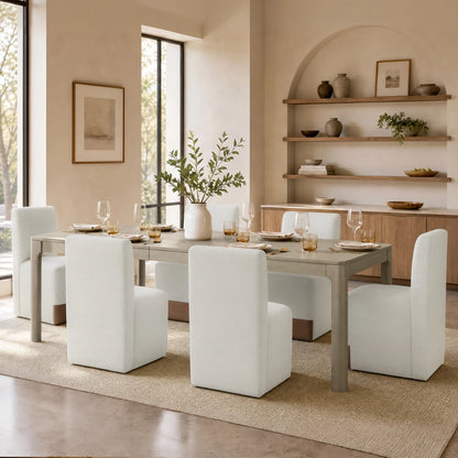 Everett Extendable Wood Dining Table, 70.9"-90.6"
