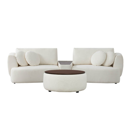 Grace 2-Seat Modular Curved Sofa