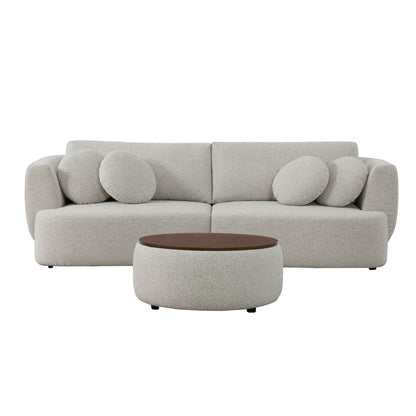 Grace 2-Seat Modular Curved Sofa