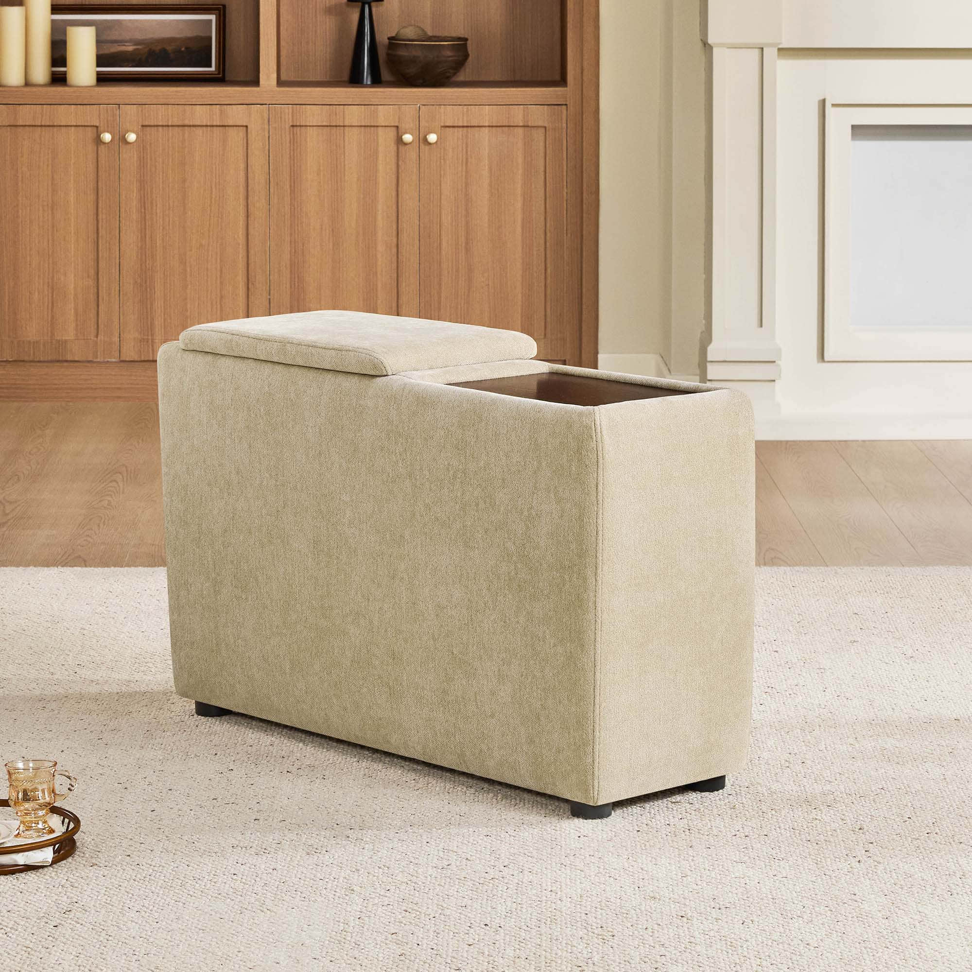 Kenna Modular 4 Seat Sofa-Chaise Sectional