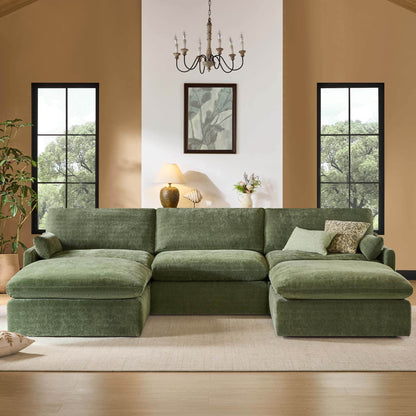 Kenna Modular 5 Seat Sofa-Chaise Sectional