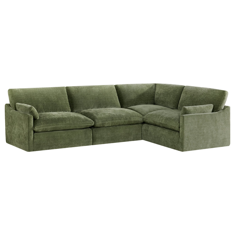 Kenna Modular 4 Seat Sofa-Chaise Sectional