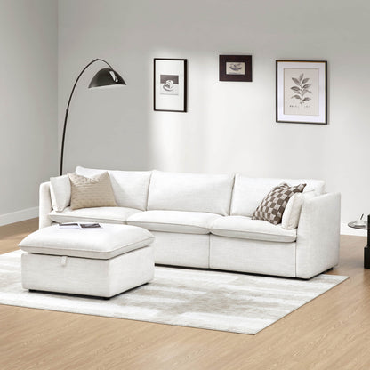 Sophia 4-Piece Feather Modular Sofa