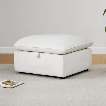 Sophia Ottoman with plush top and hidden storage, ideal for stylish interiors - CHITA Living