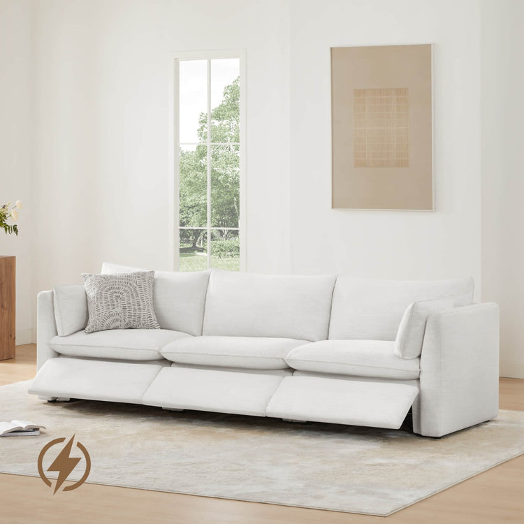 Sophia 3-Piece Feather Modular Motion Sofa