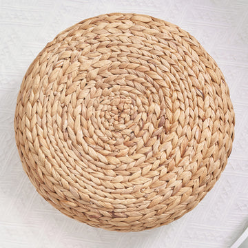 Betty Water Hyacinth Woven Tatami Floor Cushion
