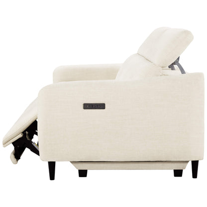 Diya Soft & Breathable 2-Seater Reclining Sofa with Power Headrest