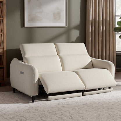 Diya Soft & Breathable 2-Seater Reclining Sofa with Power Headrest