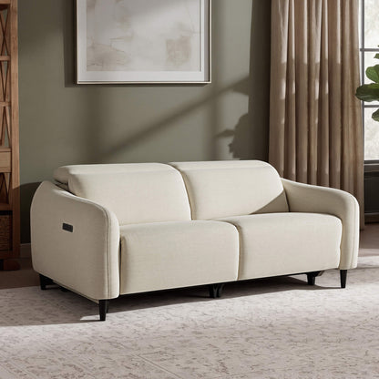 Diya Soft & Breathable 2-Seater Reclining Sofa with Power Headrest