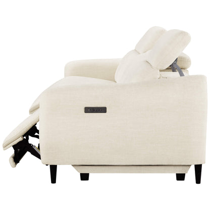 Diya Soft & Breathable 3-Seater Reclining Sofa with Power Headrest