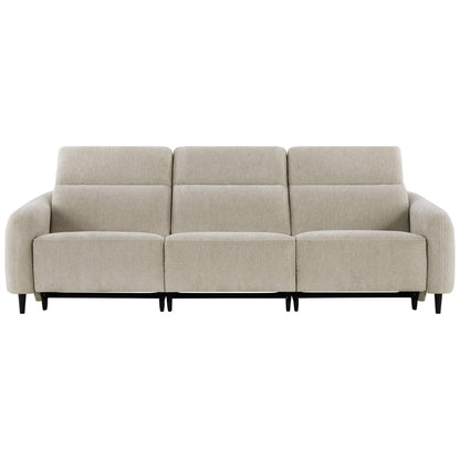 Diya Soft & Breathable 3-Seater Reclining Sofa with Power Headrest