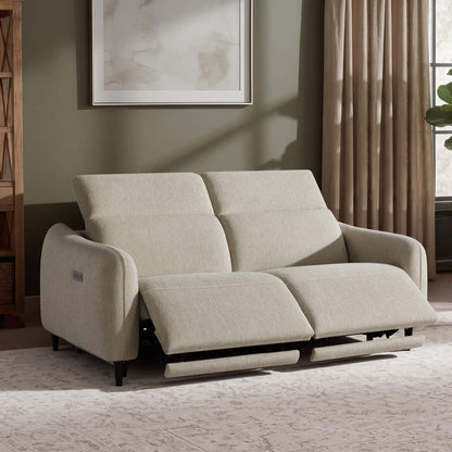 Diya Soft & Breathable 2-Seater Reclining Sofa with Power Headrest