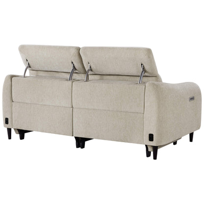 Diya Soft & Breathable 2-Seater Reclining Sofa with Power Headrest