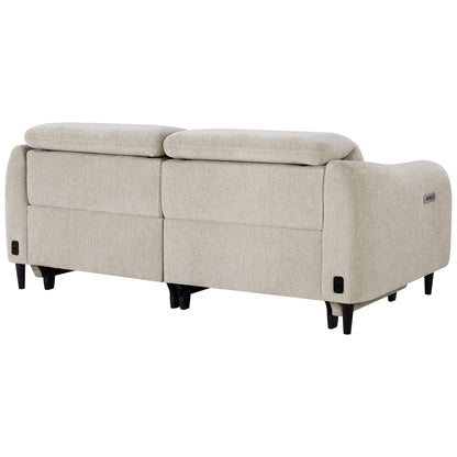 Diya Soft & Breathable 2-Seater Reclining Sofa with Power Headrest
