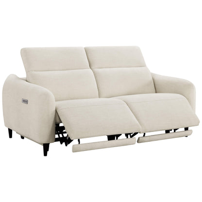 Diya Soft & Breathable 2-Seater Reclining Sofa with Power Headrest