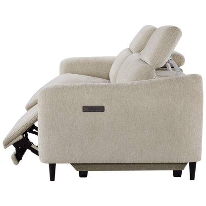 Diya Soft & Breathable 3-Seater Reclining Sofa with Power Headrest