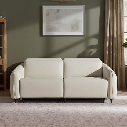 Diya Soft & Breathable 2-Seater Reclining Sofa with Power Headrest