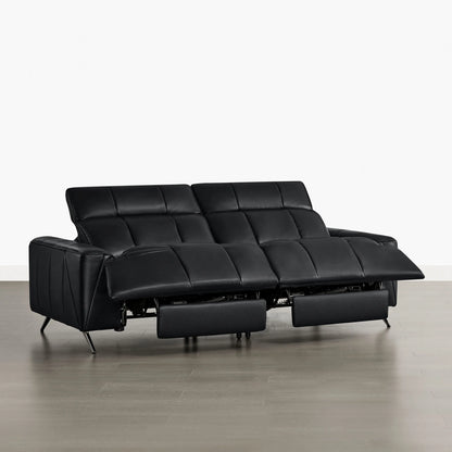 Elan Streamlined Zero Gravity Genuine Leather 2 Seater Reclining Sofa