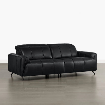 Elan Streamlined Zero Gravity Genuine Leather 2 Seater Reclining Sofa