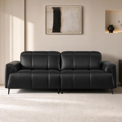 Elan Streamlined Zero Gravity Genuine Leather 2 Seater Reclining Sofa