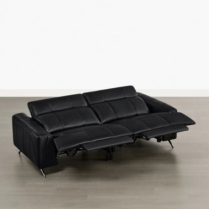 Elan Streamlined Zero Gravity Genuine Leather 2 Seater Reclining Sofa