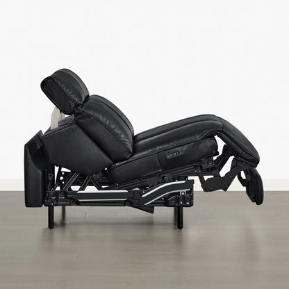 Elan Streamlined Zero Gravity Genuine Leather 2 Seater Reclining Sofa