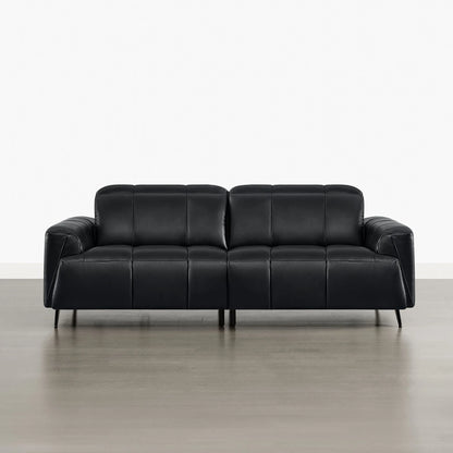 Elan Streamlined Zero Gravity Genuine Leather 2 Seater Reclining Sofa