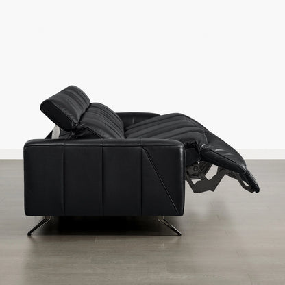 Elan Streamlined Zero Gravity Genuine Leather 2 Seater Reclining Sofa