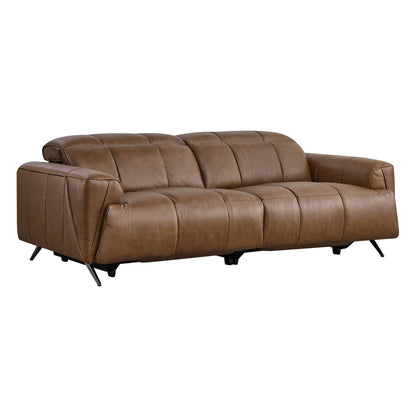 Elan Streamlined Zero Gravity Genuine Leather 2 Seater Reclining Sofa