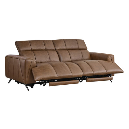 Elan Streamlined Zero Gravity Genuine Leather 2 Seater Reclining Sofa