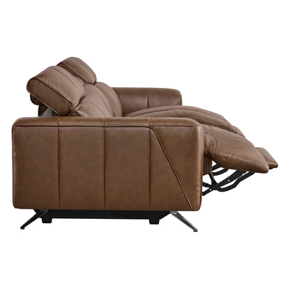 Elan Streamlined Zero Gravity Genuine Leather 2 Seater Reclining Sofa