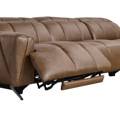 Elan Streamlined Zero Gravity Genuine Leather 2 Seater Reclining Sofa