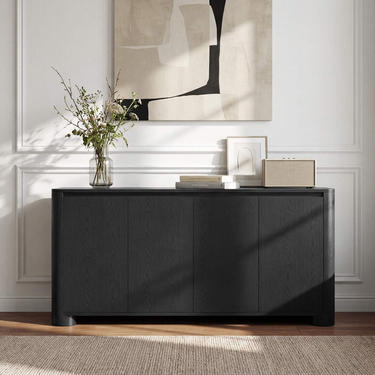 63” Elias Versatile Multi-Section Curved Sideboard