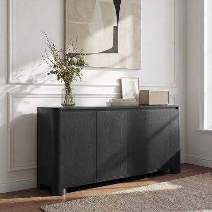 63” Elias Versatile Multi-Section Curved Sideboard