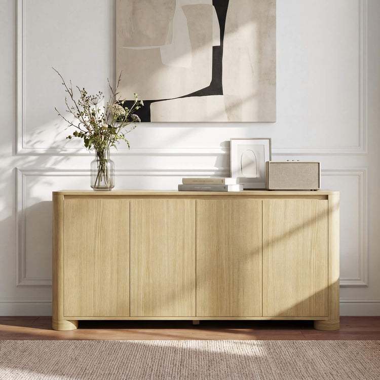 63” Elias Versatile Multi-Section Curved Sideboard
