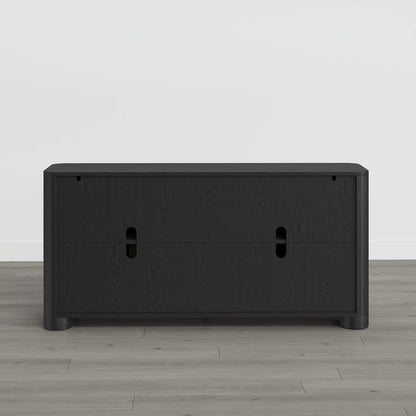 63” Elias Versatile Multi-Section Curved Sideboard