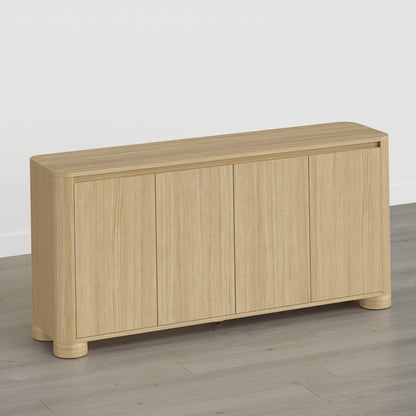 63” Elias Versatile Multi-Section Curved Sideboard