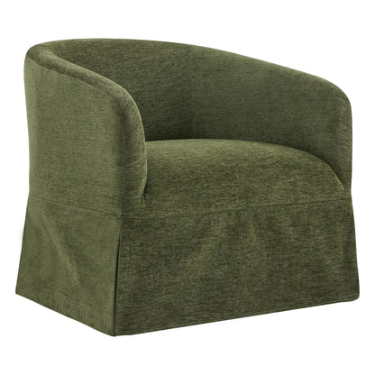 EllaGrace Slipcovered Swivel Armchair