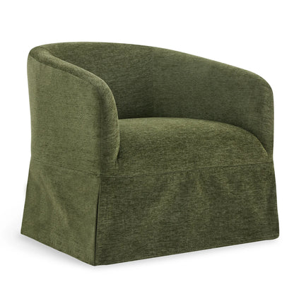EllaGrace Slipcovered Swivel Armchair