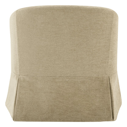 EllaGrace Slipcovered Swivel Armchair