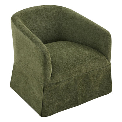 EllaGrace Slipcovered Swivel Armchair