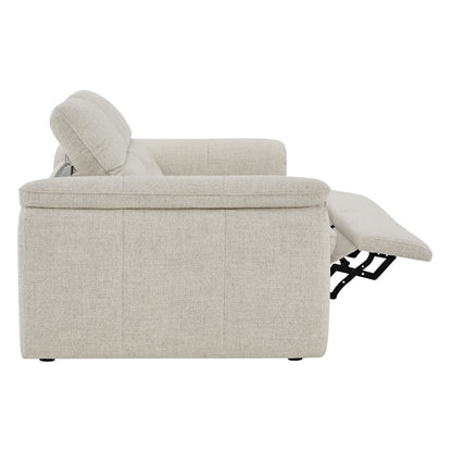 Elora Cloud-Soft Deep Lounge 2-Seater Reclining Sofa with Power Headrest